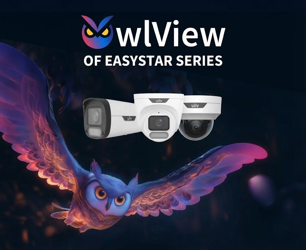 Uniview National Distributor Sri Lanka - OwlView EasyStar Series Smart Security and Wireless CCTV Systems